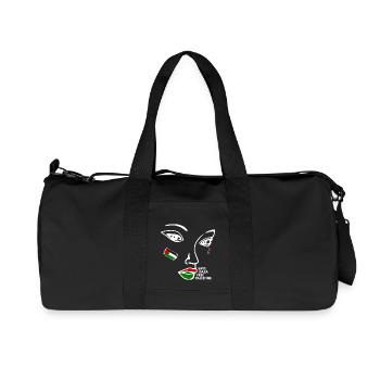 Free palestine frau - Recycelte Canvas-Sporttasche von Stanley/Stella - Schwarz - Vorne