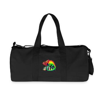 Chameleon - Recycled Canvas Sports Bag by Stanley/Stella - black - Front
