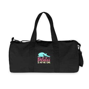 Yoga Pilates Is My Me Time Yoga drôle - Sac de sport en toile recyclée Stanley/Stella - noir - Devant