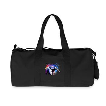 Anteater - Recycled Canvas Sports Bag by Stanley/Stella - black - Front