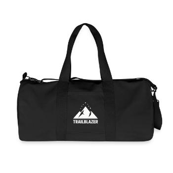 Trailblazer Mountain Night Camping Hiking - Recycled Canvas Sports Bag by Stanley/Stella - black - Front