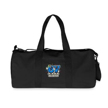 67 Six Seven Meme Carnaval Costume Carnaval Funny - Sac de sport en toile recyclée Stanley/Stella - noir - Devant
