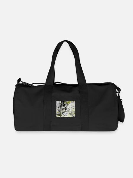 An old man remembers - Recycled Canvas Sports Bag by Stanley/Stella - black