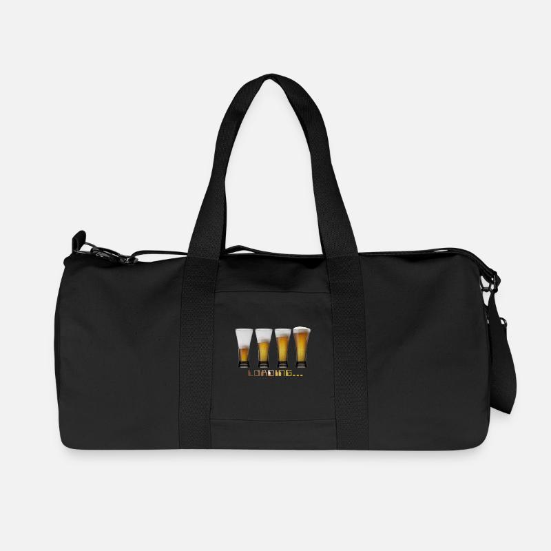 tshirt loading beers by customstyle - Sac de sport en toile recyclée Stanley/Stella - noir