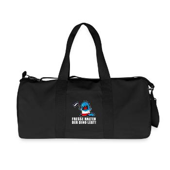 Dino - Sac de sport en toile recyclée Stanley/Stella - noir - Devant