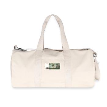 200 mark of the gdr - Recycled Canvas Sports Bag by Stanley/Stella - natural - Front
