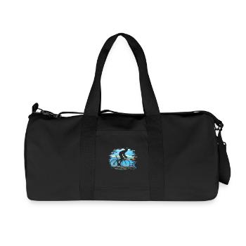 Racer - Sac de sport en toile recyclée Stanley/Stella - noir - Devant