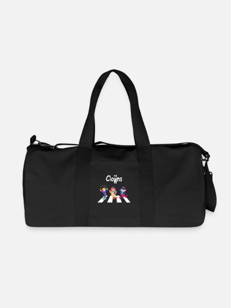 Die Clowns - Recycelte Canvas-Sporttasche von Stanley/Stella - Schwarz