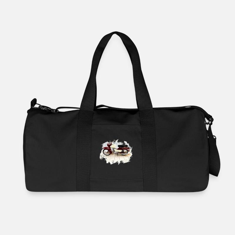 Simson Star - Recycelte Canvas-Sporttasche von Stanley/Stella - Schwarz
