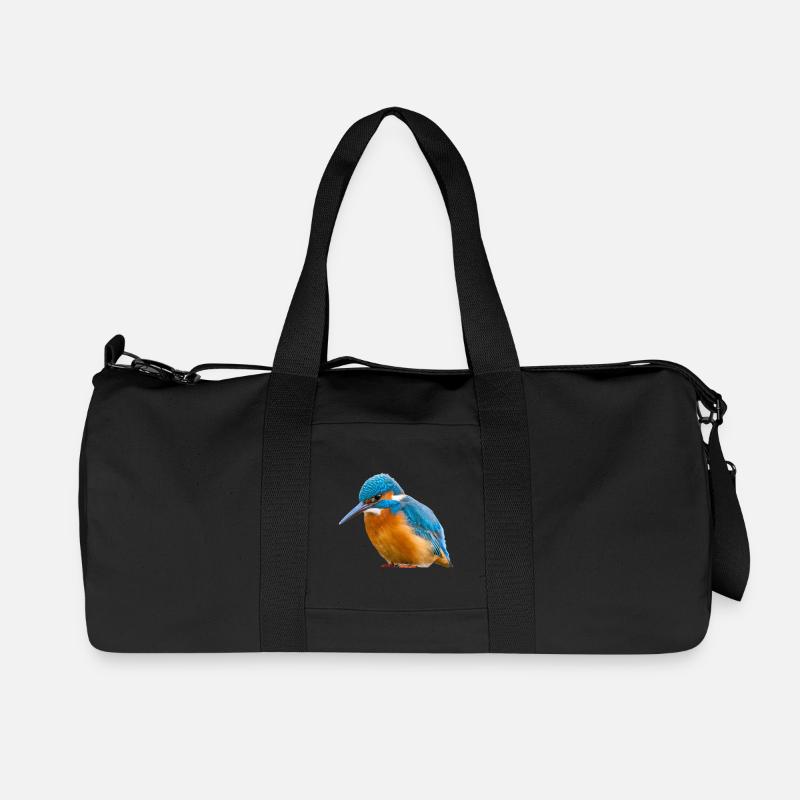 Eisvogel Kingfisher Alcedo Atthis Vogel Natur - Recycelte Canvas-Sporttasche von Stanley/Stella - Schwarz