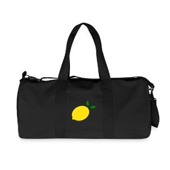 Lemon Lime Lime - Recycled Canvas Sports Bag by Stanley/Stella - black - Front