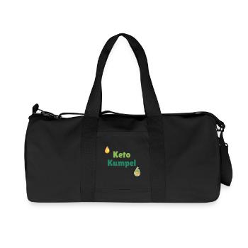 Keto Buddy - Recycled Canvas Sports Bag by Stanley/Stella - black - Front