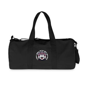 I DON'T ROLL WITH JUST ANYONE - Recycled Canvas Sports Bag by Stanley/Stella - black - Front