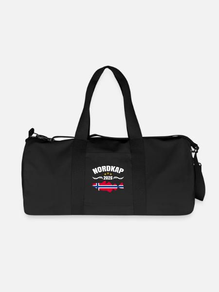 North Cape 2026 - Recycled Canvas Sports Bag by Stanley/Stella - black