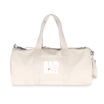 Cycling ball, cycleball, indoor cycling - Recycled Canvas Sports Bag by Stanley/Stella - natural - Front