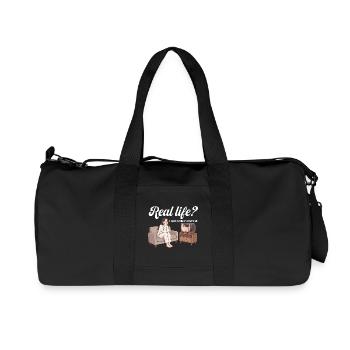 K-Drama Merchandise Koreanisches K-Pop Drama - Recycelte Canvas-Sporttasche von Stanley/Stella - Schwarz - Vorne