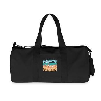 Écologie des écologues - Sac de sport en toile recyclée Stanley/Stella - noir - Devant
