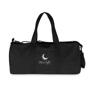 T-shirt au clair de lune avec croissant de lune – Nuit mystique - Sac de sport en toile recyclée Stanley/Stella - noir - Devant