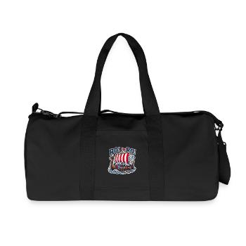 Ro Ro Norvège Viking Ship Football Fan norvégien - Sac de sport en toile recyclée Stanley/Stella - noir - Devant