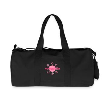 vielseitig - Recycelte Canvas-Sporttasche von Stanley/Stella - Schwarz - Vorne