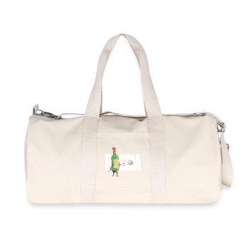 Joueur de boccia Vêtements avec balles de pétanque Boccia - Sac de sport en toile recyclée Stanley/Stella - blanc naturel - Devant