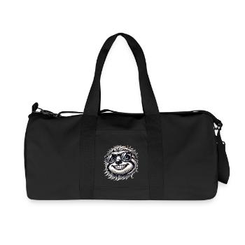 Cool Sloth Sunglasses Summer Cartoon - Recycled Canvas Sports Bag by Stanley/Stella - black - Front