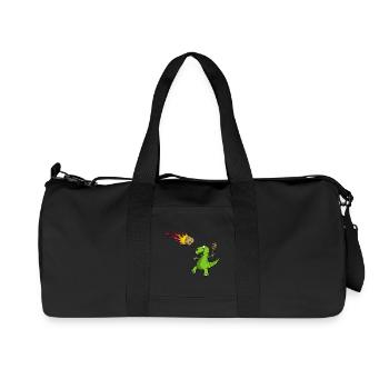Return to sender - Recycled Canvas Sports Bag by Stanley/Stella - black - Front
