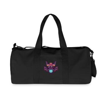 Bat Funny Sombrero - Recycled Canvas Sports Bag by Stanley/Stella - black - Front