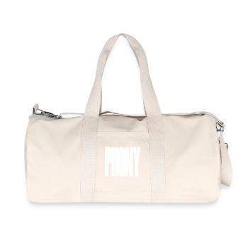 Phony - Bold typographical design - Recycled Canvas Sports Bag by Stanley/Stella - natural - Front