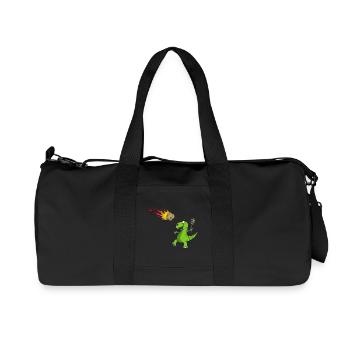 Return to sender - Recycled Canvas Sports Bag by Stanley/Stella - black - Front