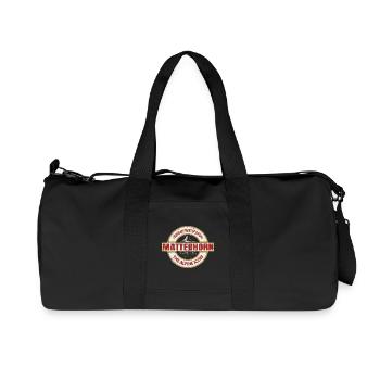 Matterhorn – Legendary Alpine Icon of Europe - Recycled Canvas Sports Bag by Stanley/Stella - black - Front