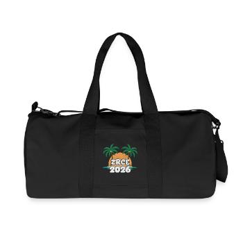 Zrce Party 2026 - Recycelte Canvas-Sporttasche von Stanley/Stella - Schwarz - Vorne