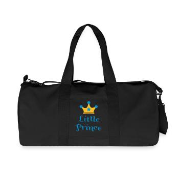 Bébé - Sac de sport en toile recyclée Stanley/Stella - noir - Devant