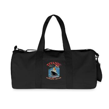 TITANIC NEW YORK KREATION Louis RUNEMBERG © Adagp - Recycelte Canvas-Sporttasche von Stanley/Stella - Schwarz - Vorne