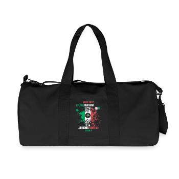 racing driver - Recycled Canvas Sports Bag by Stanley/Stella - black - Front