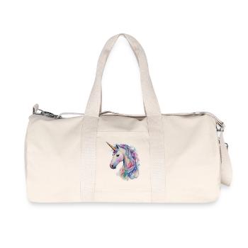 Unicorn - Recycled Canvas Sports Bag by Stanley/Stella - natural - Front