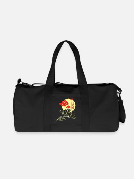Manga sunset - Recycled Canvas Sports Bag by Stanley/Stella - black