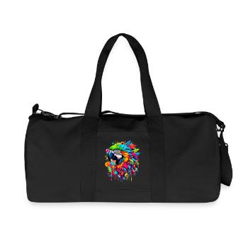 Parrot - Recycled Canvas Sports Bag by Stanley/Stella - black - Front