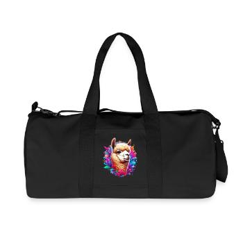 Alpaca - Recycled Canvas Sports Bag by Stanley/Stella - black - Front