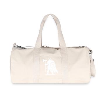 wikinger warrior - Recycelte Canvas-Sporttasche von Stanley/Stella - Naturweiß - Vorne