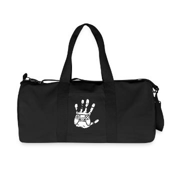 The Gamer in You (White) - Recycled Canvas Sports Bag by Stanley/Stella - black - Front