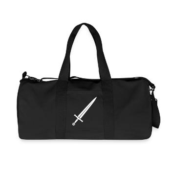 Chevalier Épée Vecteur Médiévale Fantastique - Sac de sport en toile recyclée Stanley/Stella - noir - Devant