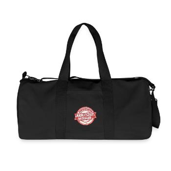 Fraudeur certifié en temps de travail - Sac de sport en toile recyclée Stanley/Stella - noir - Devant