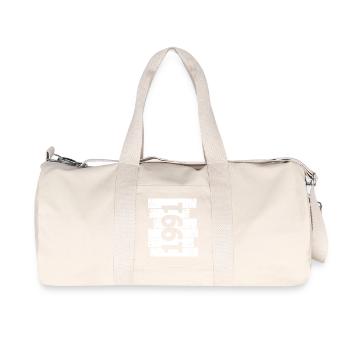 1991 - Sac de sport en toile recyclée Stanley/Stella - blanc naturel - Devant