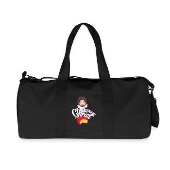 Jésus Drôle d’Humour - Sac de sport en toile recyclée Stanley/Stella - noir - Devant