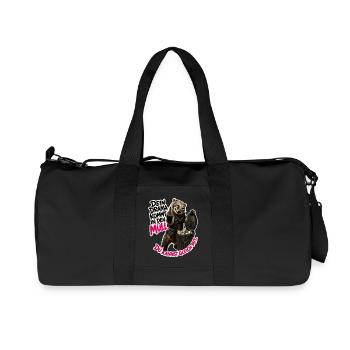 Dein Drama gehört in den Müll - Recycelte Canvas-Sporttasche von Stanley/Stella - Schwarz - Vorne