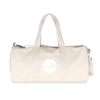 Veggie stamp - Recycled Canvas Sports Bag by Stanley/Stella - natural - Front