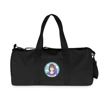 enjoy life - enjoy life - Recycled Canvas Sports Bag by Stanley/Stella - black - Front