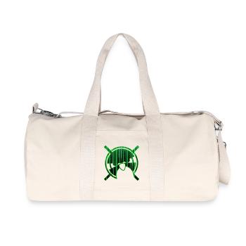 linux-Geek - Recycled Canvas Sports Bag by Stanley/Stella - natural - Front