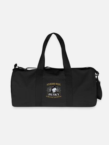HUSKY - Recycelte Canvas-Sporttasche von Stanley/Stella - Schwarz